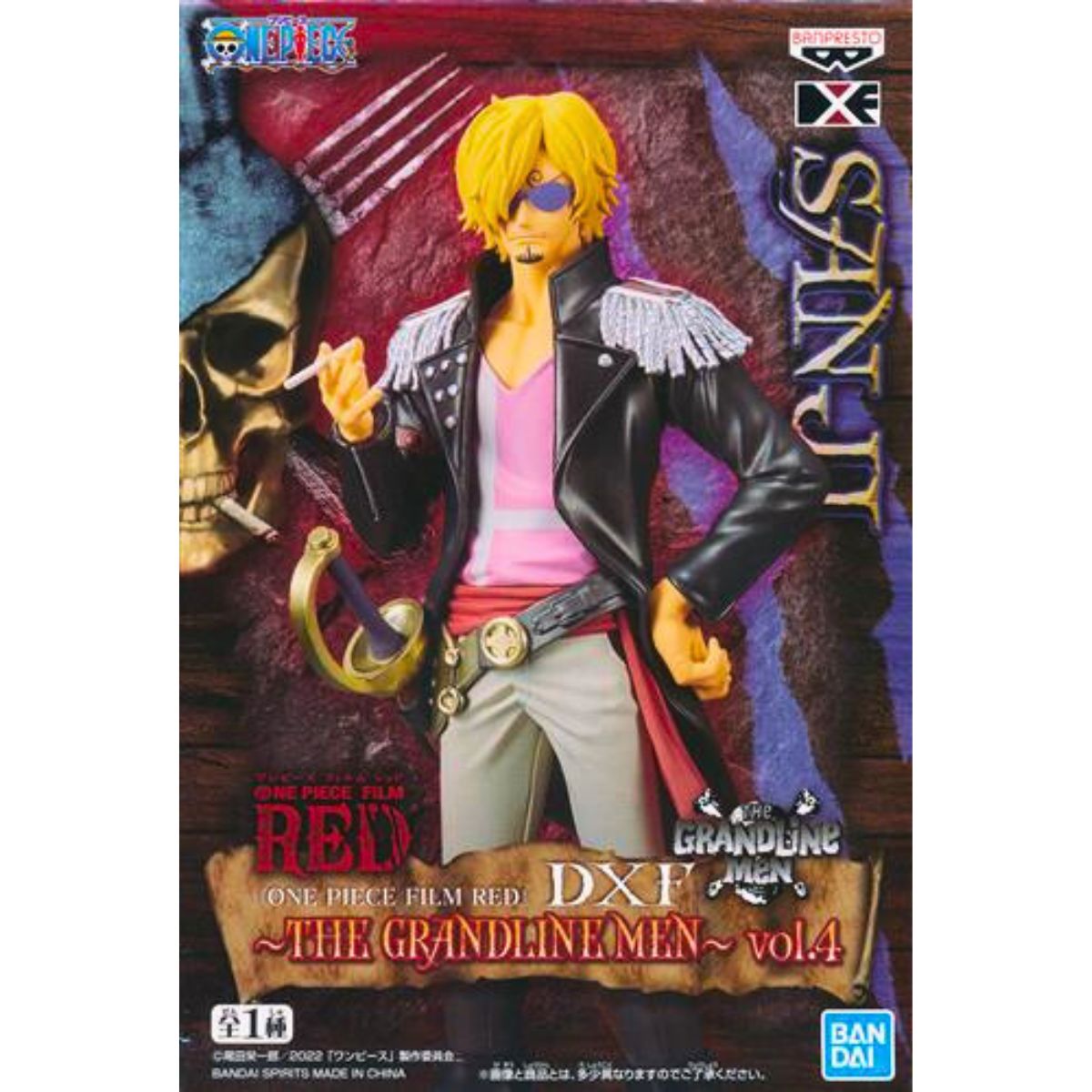 ONE PIECE - Sanji - Film RED, The Grandline Men Vol.4
