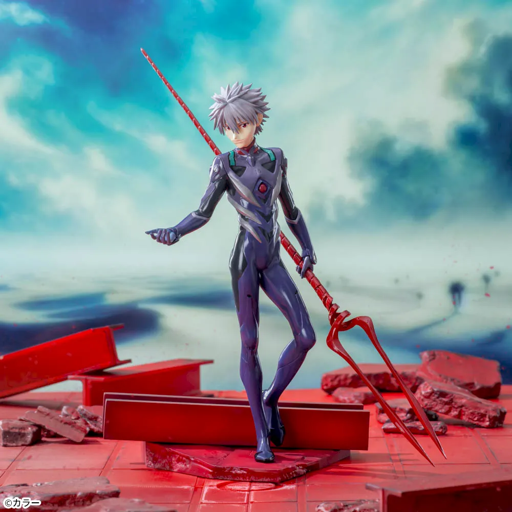 Evangelion New Theatrical Edition – Kaworu Nagisa with Spear of Longinus – Luminasta Figure