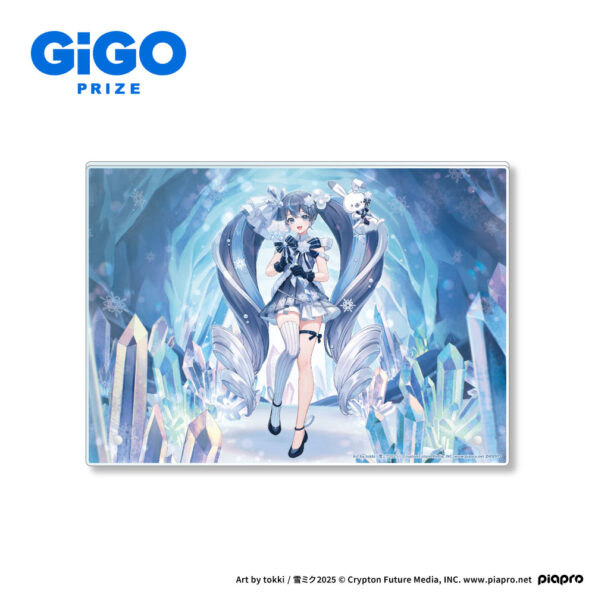 Snow Miku 2025 – GIGO Limited A4 Acrylic Board