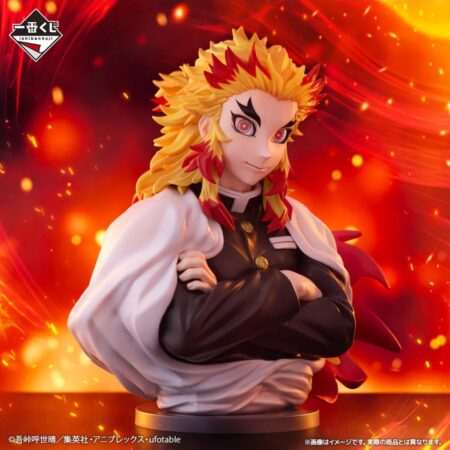 KYOJURO RENGOKU ART SCALE - ICHIBANKUJI - DEMON SLAYER BURN YOUR HEART
